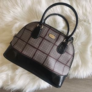 Coach Plaid Peyton Handbag